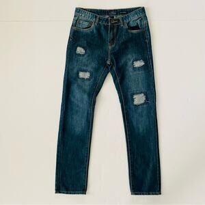 Lucky Brand | Billy Straight Distressed Jeans EUC 16